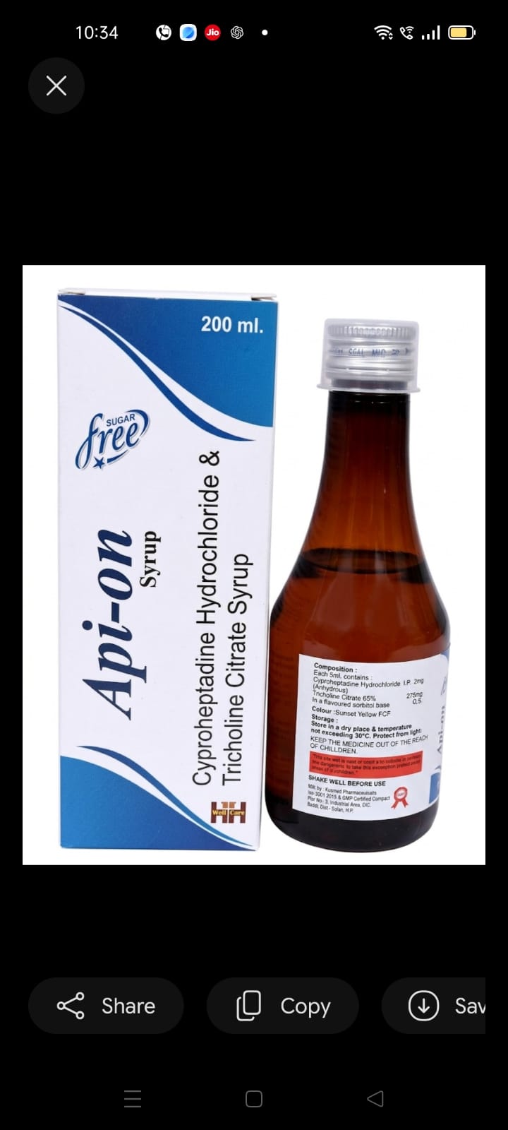Pharmaceutical lab samples